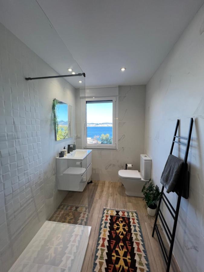 Apartamento En Cangas - Vistas Al Mar Kültér fotó