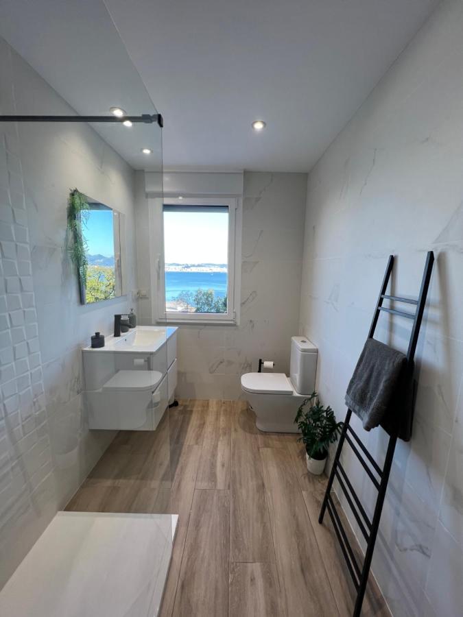 Apartamento En Cangas - Vistas Al Mar Kültér fotó