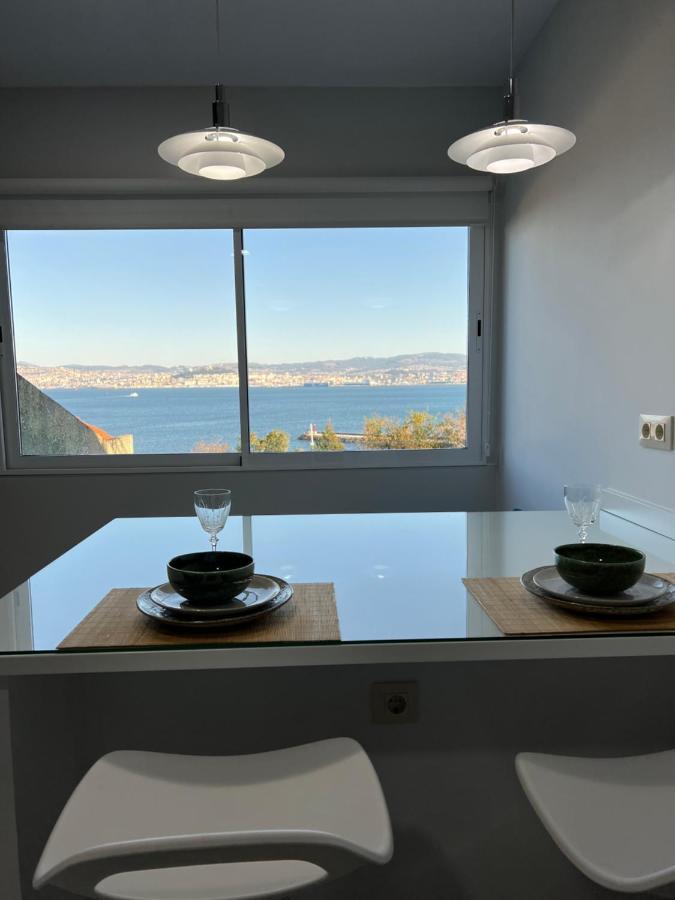 Apartamento En Cangas - Vistas Al Mar Kültér fotó